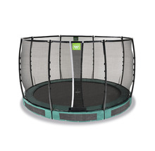 Trampolin med säkerhetsnät för utomhusbruk