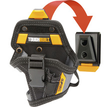 Toughbuilt verktygsväska med ClipTech fästsystem och pil till bälteshållare