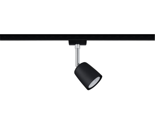 Skensystemspotlight med ljuskälla på skena