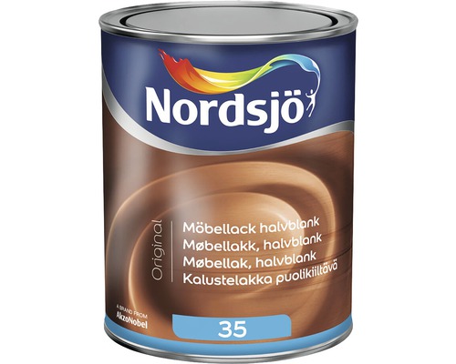 Möbellack NORDSJÖ Original halvblank 0,5L