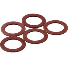 Set med fem fiberbrickor