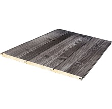 Träpanel med not och fjäder