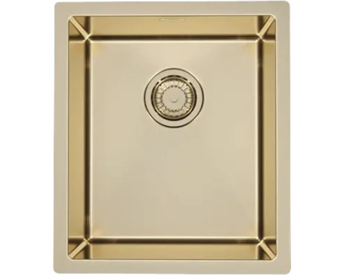 Diskho ALVEUS monarch quadrix 20 premiumdiskho brons rostfritt 390 mm 8090692 Diskho i rostfritt stål med avloppssil