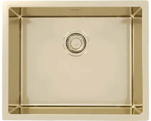 Diskho ALVEUS monarch quadrix 50 premiumdiskho brons rostfritt 550 mm 8090700 Diskho i rostfritt stål med avloppssats