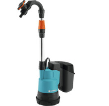 Gardena dränkbar smutsvattenpump med justerbar flottörbrytare och bärhandtag