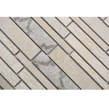 Detalj av naturstensmosaik