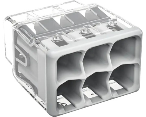 Sextuple kopplingsplint för elektriska ledningar