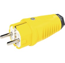 Gul skyddsjordad kontakt