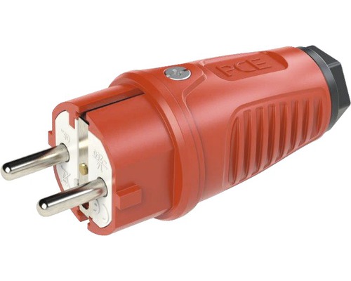 Orange skyddsjordad kontakt
