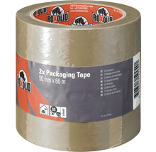 Dubbelrulle packtejp 50 mm x 66 m