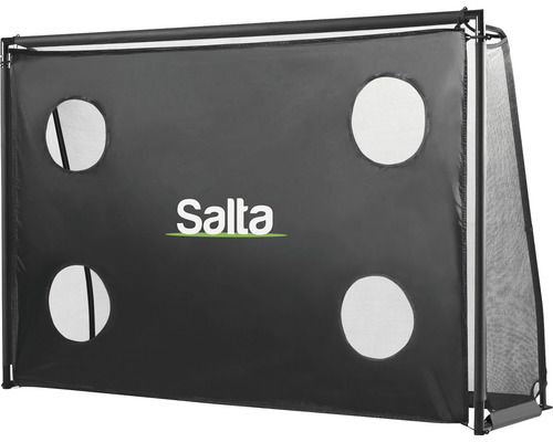 Salta fotbollsmål med prickvägg