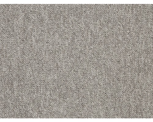 Heltäckningsmatta Blitz öglad beige 400cm bred (metervara) Närbild av en grå matta