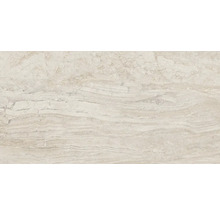 Beige golvplatta med marmorlook