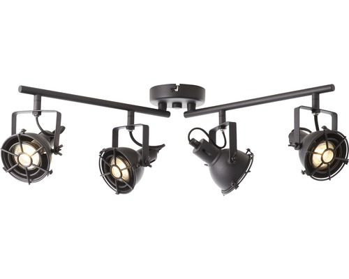 Taklampa med fyra spotlights