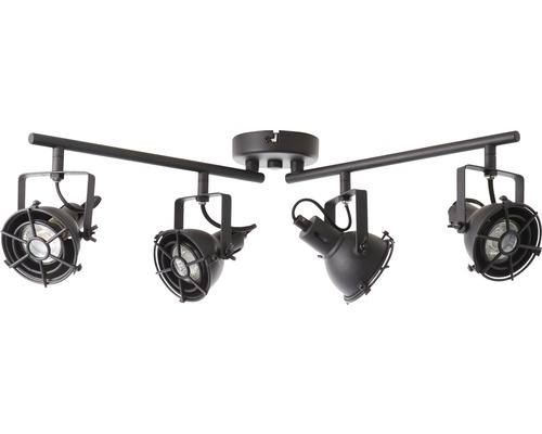 Taklampa med fyra spotlights