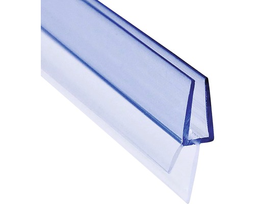 Duschlist ARROW släplist som tätar mellan duschvägg och golv transparent 6x20x1000 mm 2-pack 7391182