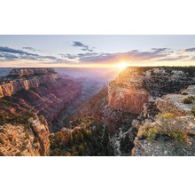 Utsikt över Grand Canyon vid soluppgången