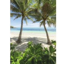Fototapet KOMAR Palmy Beach 200x280cm SHX4-124