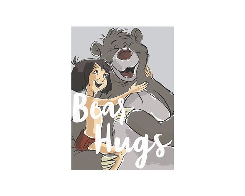 Poster KOMAR Bear Hug 50x70cm