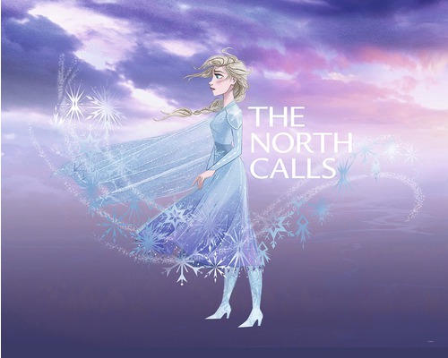Poster KOMAR Frozen Elsa The North Calls 50x40cm