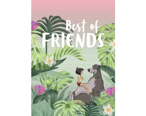 Poster KOMAR Jungle Book Best of Friends 50x70cm