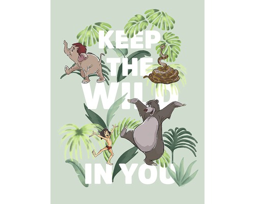 Poster KOMAR Jungle Book Keep the Wild 30x40cm