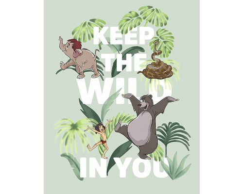 Poster KOMAR Jungle Book Keep the Wild 40x50cm