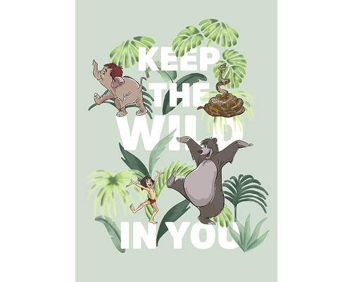 Poster KOMAR Jungle Book Keep the Wild 50x70cm