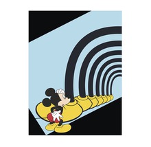 Poster KOMAR Mickey Mouse Foot Tunnel 40x50cm-thumb-0