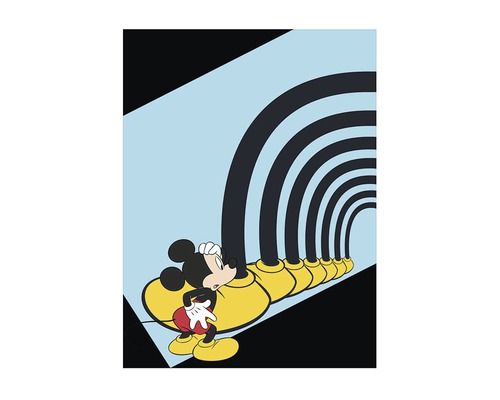 Poster KOMAR Mickey Mouse Foot Tunnel 40x50cm