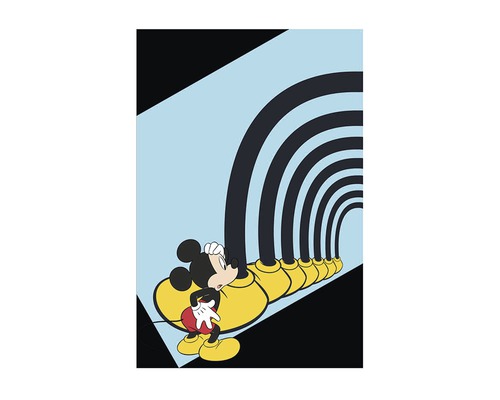 Poster KOMAR Mickey Mouse Foot Tunnel 50x70cm