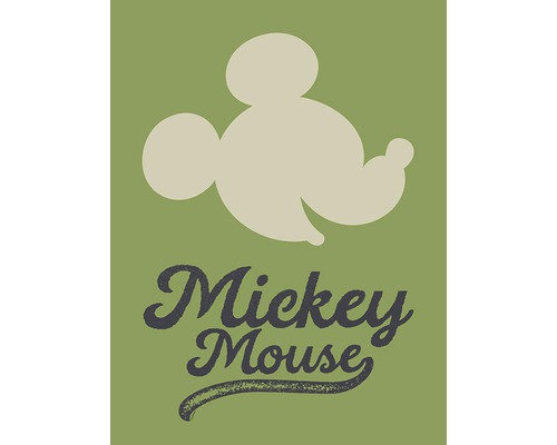 Poster KOMAR Mickey Mouse Green Head 30x40cm
