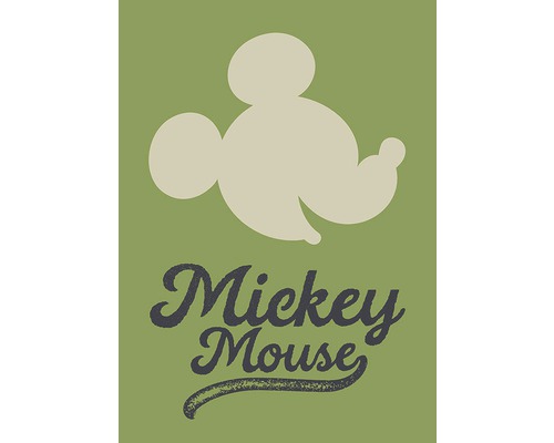 Poster KOMAR Mickey Mouse Green Head 50x70cm