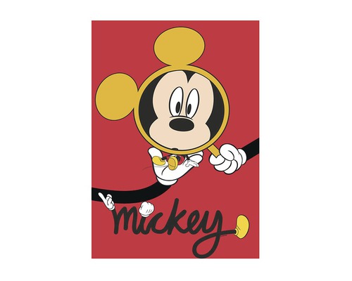 Poster KOMAR Mickey Mouse Magnifying Glass 30x40cm