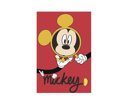 Poster KOMAR Mickey Mouse Magnifying Glass 40x50cm