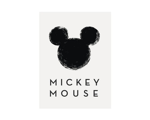 Poster KOMAR Mickey Mouse Silhouette 40x50cm