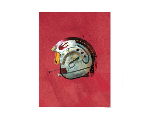 Poster KOMAR Classic Helmets Rebel Pilot 40x50cm