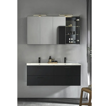 Tvättställsskåp HAFA Go svart matt 4 lådor 1200x460 mm 1580047-thumb-1