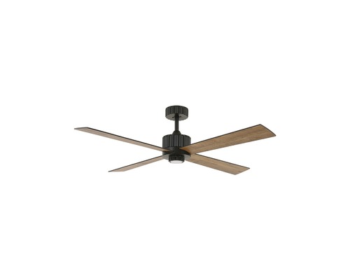 Takfläkt med fyra blad och integrerad lampa
