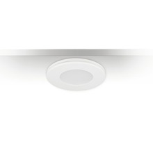 Rund infälld lampa i ett tak