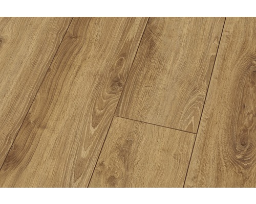 Närbild av laminatgolv med träutseende