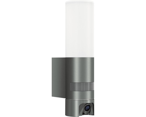 Vägglykta STEINEL LED sensor L620 CAM S 14,1W 925lm 3000K varmvit kameralampa inkl. SD-minneskort appstyrd, dimbar, mjukstart antracit