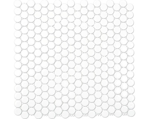 Mosaik knapp 100N 30,5x32,5cm vit blank Mosaik knapp 100N 30,5x32,5cm vit blank