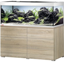 Akvariekombination EHEIM proximaTEC 325 inkl. filter, LED-belysning, värmare, underskåp ek
