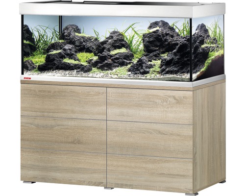Akvariekombination EHEIM proximaTEC 325 inkl. filter, LED-belysning, värmare, underskåp ek Akvariekombination EHEIM proximaTEC 325 inkl. filter, LED-belysning, värmare, underskåp ek