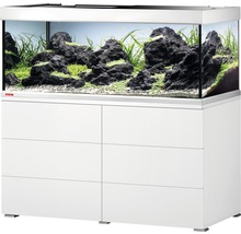 Akvariekombination EHEIM proximaTEC 325 inkl. filter, LED-belysning, värmare, underskåp vit