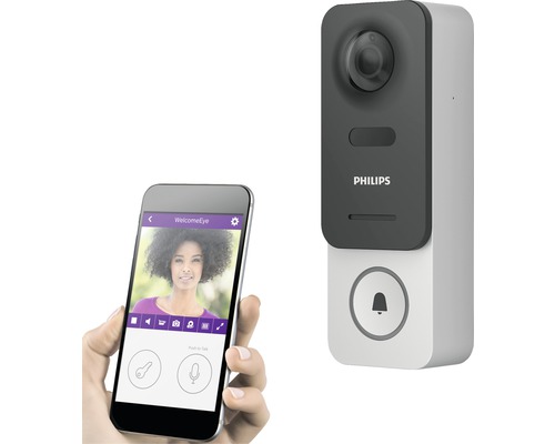 Ringklocka PHILIPS WelcomeEye med video Ringklocka PHILIPS WelcomeEye med video