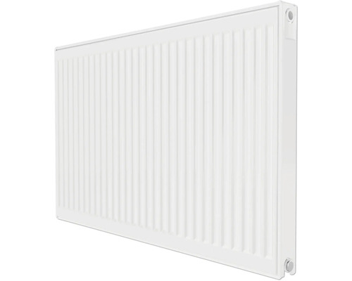 Vit radiator för väggmontering
