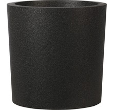 Svart blomkruka i plast