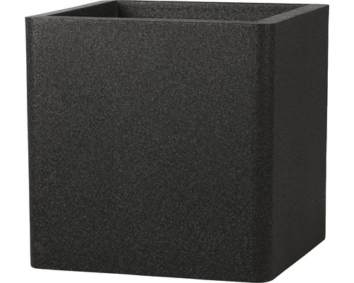 Blomkruka iQ EPP Cube svart L 32x32x32cm